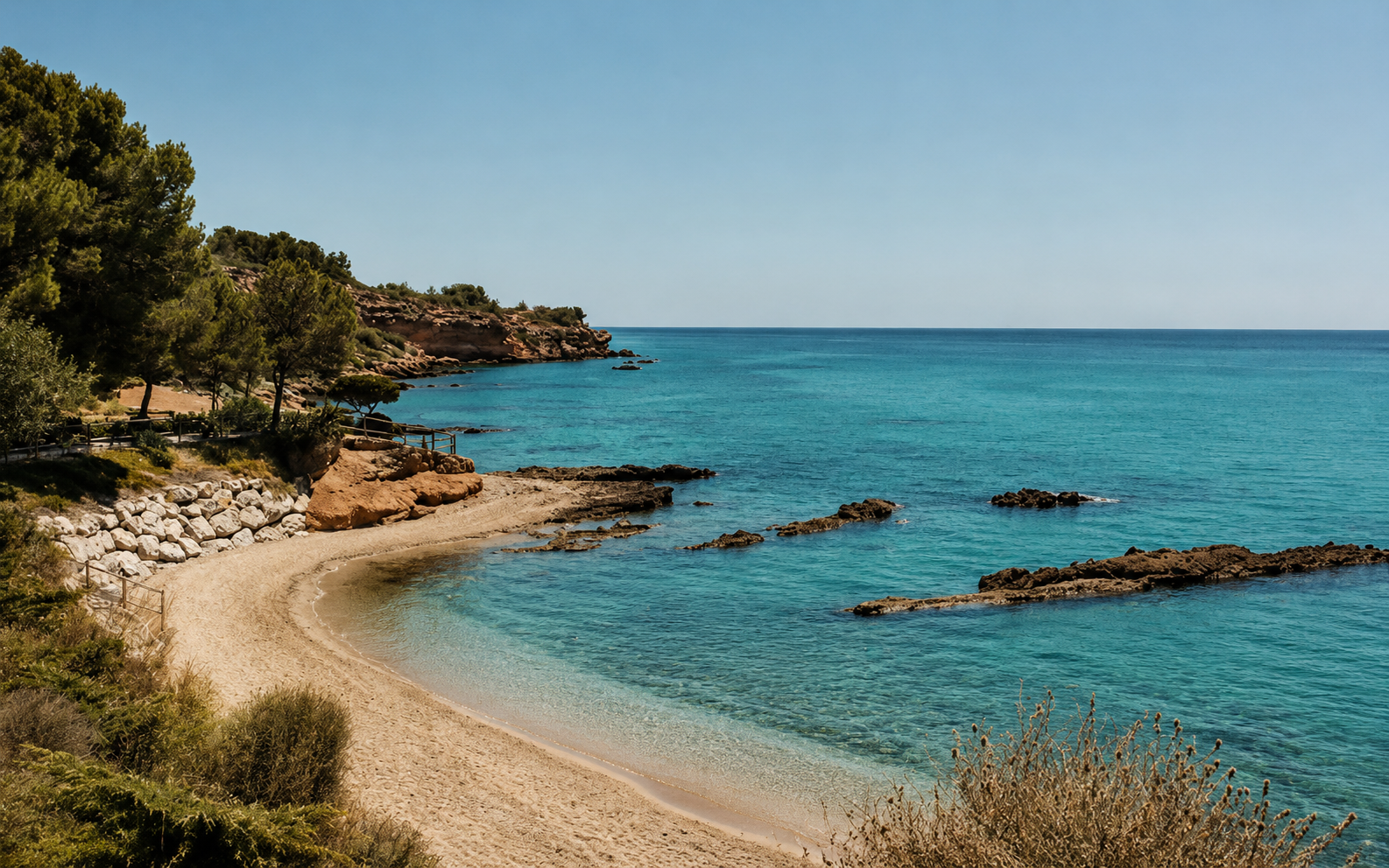 playa ampolla